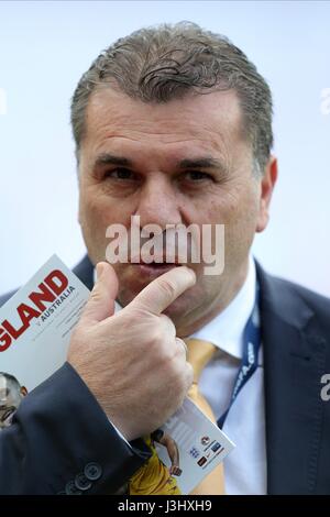 ANGE POSTECOGLOU Australien MANAGER STADIUM der leichten SUNDERLAND ENGLAND 27. Mai 2016 Stockfoto