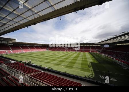 RIVERSIDE STADIUM MIDDLESBROUGH FC V STOKE CITY RIVERSIDE STADIUM MIDDLESBROUGH ENGLAND 13. August 2016 Stockfoto