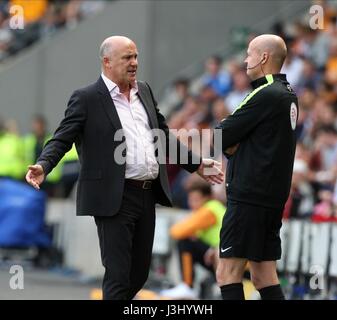 MIKE PHELAN LEE MASON HULL CITY FC Hausmeister HULL CITY FC INTERIMSTRAINER KC STADIUM HULL ENGLAND 13. August 2016 Stockfoto