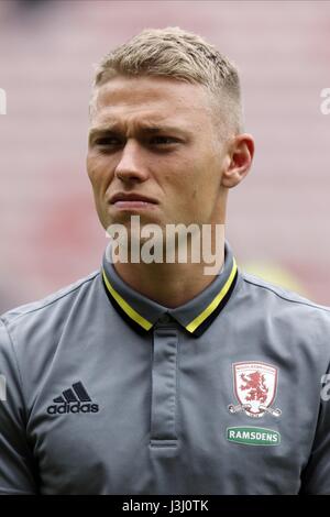 VIKTOR FISCHER MIDDLESBROUGH FC MIDDLESBROUGH FC Stadion von leichten SUNDERLAND ENGLAND 21. August 2016 Stockfoto