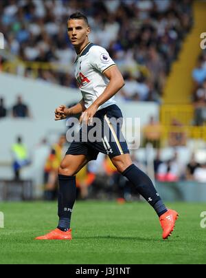 ERIK LAMELA von TOTTENHAM HOTSP TOTTENHAM HOTSPUR V LIVERPOOL WHITE HART LANE Stadion LONDON LONDON ENGLAND 27. August 2016 Stockfoto