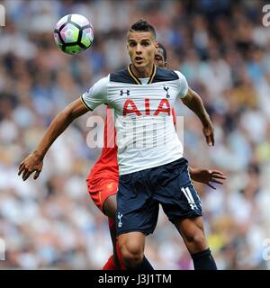 ERIK LAMELA von TOTTENHAM HOTSP TOTTENHAM HOTSPUR V LIVERPOOL WHITE HART LANE Stadion LONDON LONDON ENGLAND 27. August 2016 Stockfoto