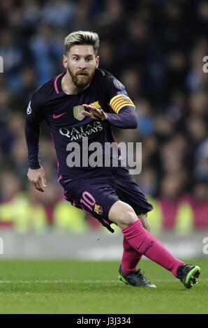 LIONEL MESSI MANCHESTER CITY V FC BARCELON ETIHAD STADIUM MANCHESTER ENGLAND 1. November 2016 Stockfoto