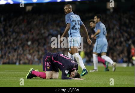 LIONEL MESSI MANCHESTER CITY V FC BARCELON ETIHAD STADIUM MANCHESTER ENGLAND 1. November 2016 Stockfoto