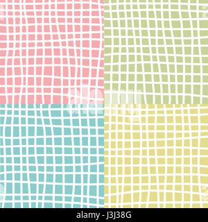 Satz von seamless pattern Stock Vektor