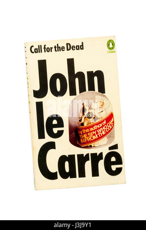 Taschenbuchausgabe des Anrufs für die Toten von John Le Carré (David Cornwell). Erstmals veröffentlicht im Jahr 1961. Stockfoto