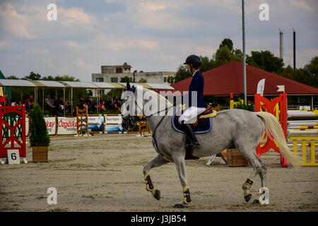 Reiten Sie, World Cup, Bozhurishte, Sofia, Bulgarien Stockfoto