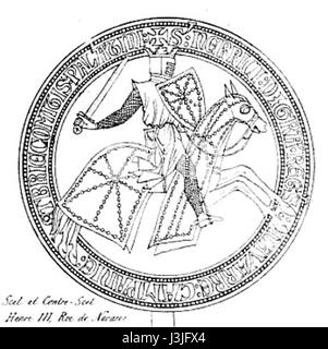 Heinrich I. von Navarra war König von Navarra und eine bedeutende historische Figur im 16. Jahrhundert. Er spielte eine Schlüsselrolle in den französischen Religionskriegen und wurde König von Frankreich als Heinrich IV. Stockfoto