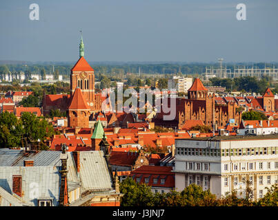 Polen, Westpommern, Danzig, Stadtbild der Altstadt Stockfoto