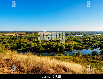 Polen, Woiwodschaft świętokrzyskie Woiwodschaft, Sandomierz, Pieprzowe Berge und Weichsel Stockfoto