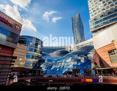 Polen, Woiwodschaft Masowien, Warschau, Stadtzentrum, Goldene Terrassen-Shopping-Mall Stockfoto