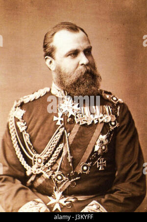 Grand Herzog Ludwig IV. von Hessen-Darmstadt und Rhein Stockfoto