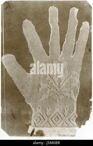 Hippolyte Bayard Handschuh um 1840 Stockfoto