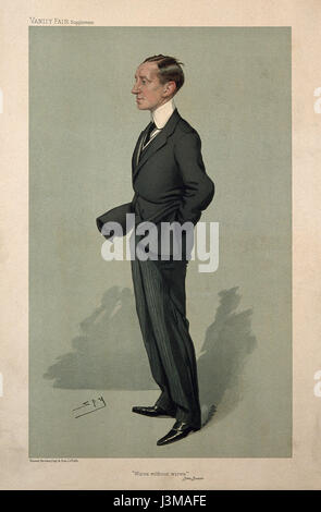 Guglielmo Marchese Marconi. Farbe-Lithographie von Sir L. Krieg Wellcome V0003849 Stockfoto