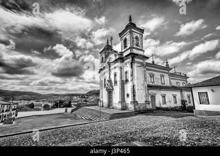 St.Franziskus in Mariana, Minas Gerais, Brasilien Stockfoto