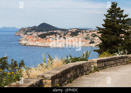 Aufgeführt als Weltkulturerbe von der Unesco im Jahr 1979 – war Dubrovnik einer der frühesten Orte nur ein Jahr nach Beginn die Liste aufgeführt werden.  Es ist th Stockfoto