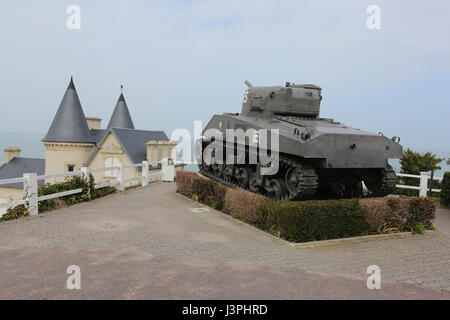 Frankreich, Normandie, Berry-au-Bac, d-Day des 2. Weltkrieges, Stockfoto