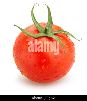 Tomaten, isoliert Stockfoto