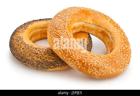 Donuts, isoliert Stockfoto