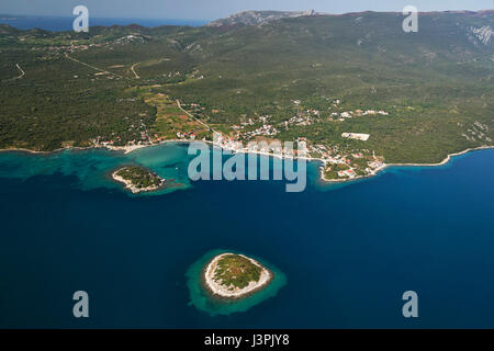 Sreser auf Peljesac, Kroatien Stockfoto