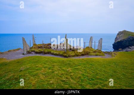 Port Quin Mine Stockfoto