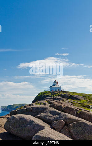 Cape Spear, Neufundland, Kanada im sonnigen Tag Stockfoto