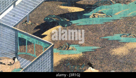 ISE Monogatari Emaki Kubo 2 Stockfoto