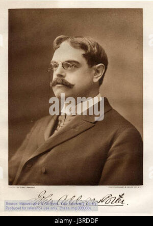 Ein Porträt von John Porter, möglicherweise einer historischen Figur, das sein Bild in einem formalen oder künstlerischen Stil einfängt. Stockfoto