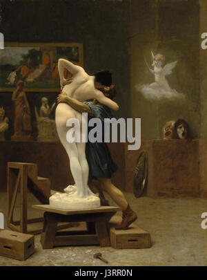 Jean Leon Gerome Pygmalion und Galatea Stockfoto