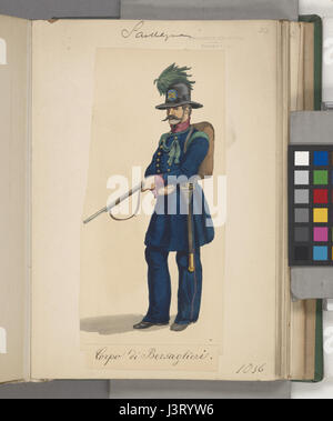 Italien. Sardinien, 1833 1838 (NYPL b14896507 1536284) Stockfoto