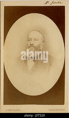 James Prescott Joule von Alfred Brothers, c1875 Stockfoto