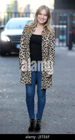 Michelle Hardwick außerhalb ITV Studios mit: Michelle Hardwick Where: London, Vereinigtes Königreich bei: 6. April 2017 Stockfoto