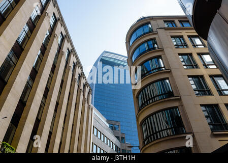 Walkie Talkie Gebäude Stockfoto