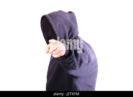 Nicht erkennbare Mann Stockfoto