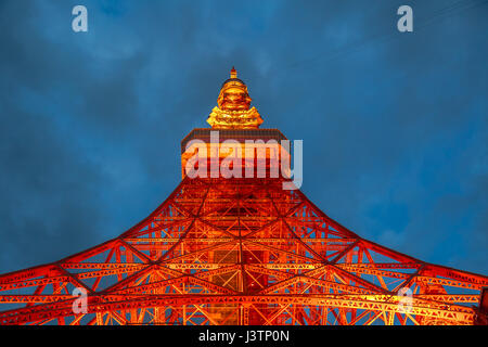 Japan Tokyo Tower Stockfoto