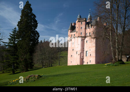 Craigievar Castle in Aberdeenshire, Schottland Stockfoto