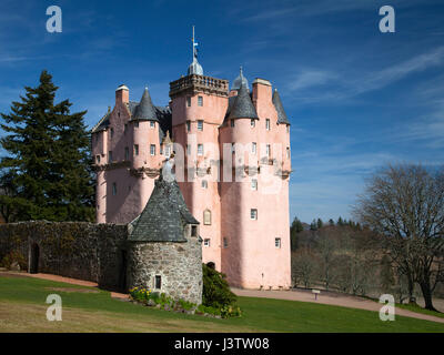 Craigievar Castle in Aberdeenshire, Schottland Stockfoto