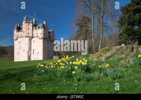 Craigievar Castle in Aberdeenshire, Schottland Stockfoto