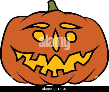 die Hand gezeichnete Jack-o-Laterne Stock Vektor