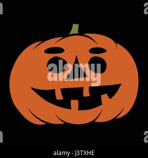 die Hand gezeichnete Jack-o-Laterne Stock Vektor