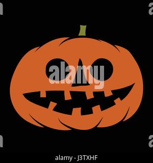 die Hand gezeichnete Jack-o-Laterne Stock Vektor