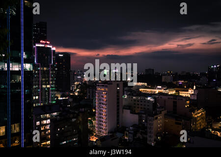 Saigon Stadtbild Stockfoto