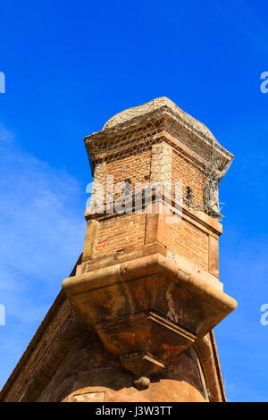 Vedette, Castell de Montjuic, Barcelona, Katalonien, Spanien Stockfoto