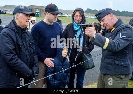 Sonntag, 7. Mai 2017 East Fortune, Schottland: Erfahrungen bei der National Museum of Flight in East Fortune. Stockfoto