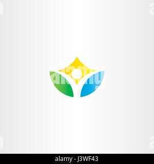 gesunden Yoga Mann Vektor Icon Logo Lebensstil Stock Vektor