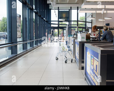 Lidl neue Verkaufsstelle - Italien 5. Mai 2017 Stockfoto