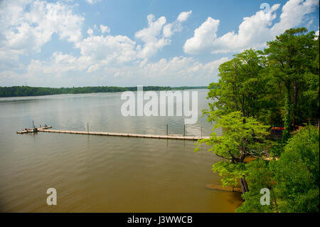 USA Virginia VA Chickahominy Riverfront Park River gehen durch James City County Stockfoto