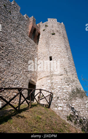 Burg von Castiglione del Lago, Perugia, Umbrien, Italien Stockfoto