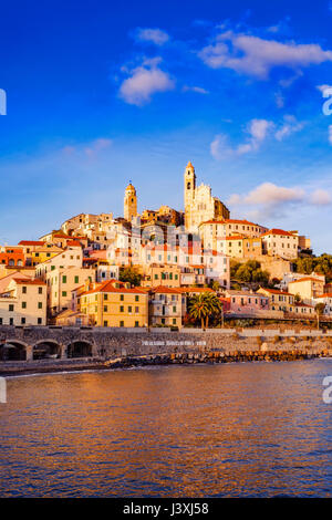 Cervo, Ligurien, Italien Stockfoto