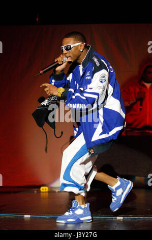 DeAndre Ramone Way aka Soulja Boy sagen EM im Gibson Amphitheater in Universal City, CA. Stockfoto